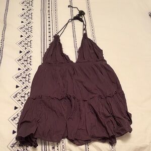 Mango Black Halter Dress